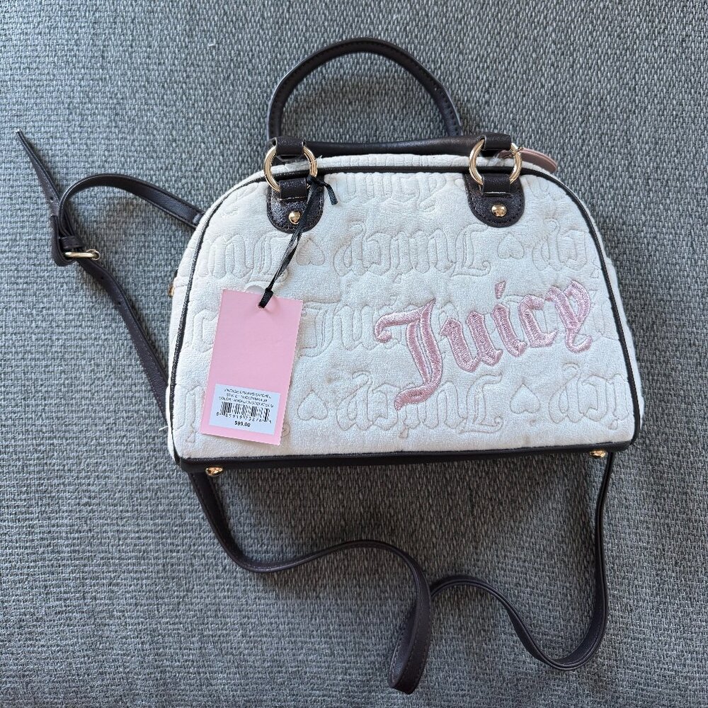 Juicy Couture Vintage Dreams Satchel NEW